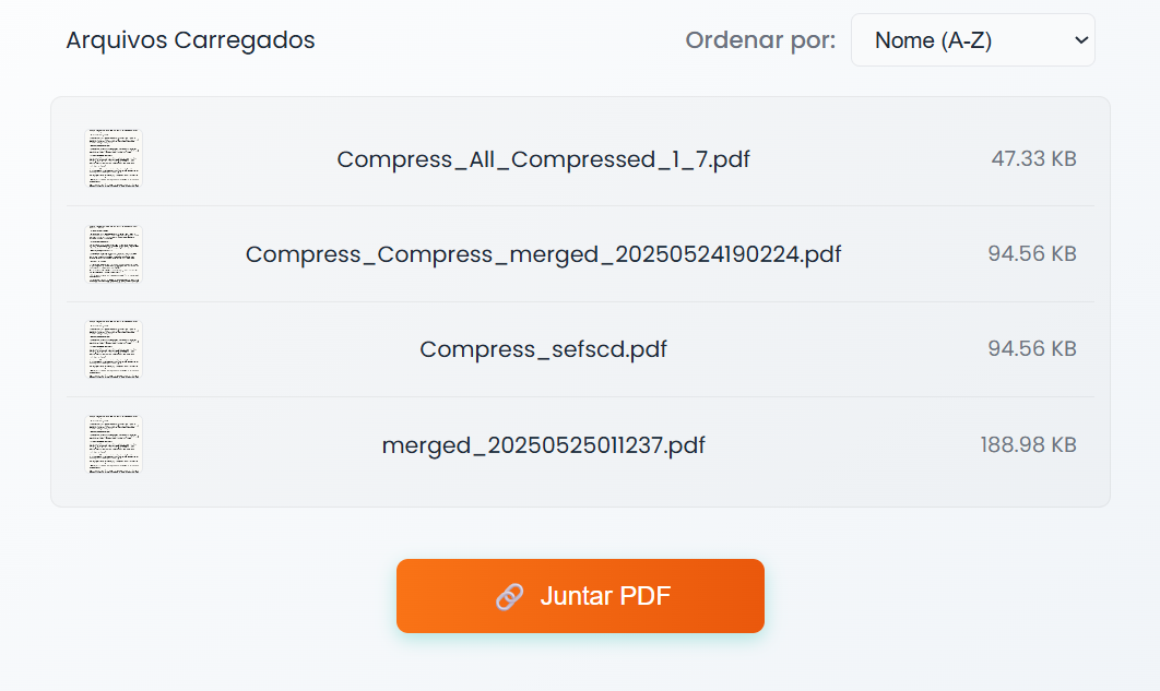Ferramenta grátis para juntar PDF online com JuntarPDF.cc